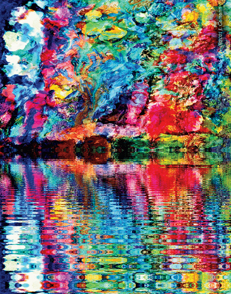 Fae Watergarden Secrets 11 x 14 by Chromatic Verse