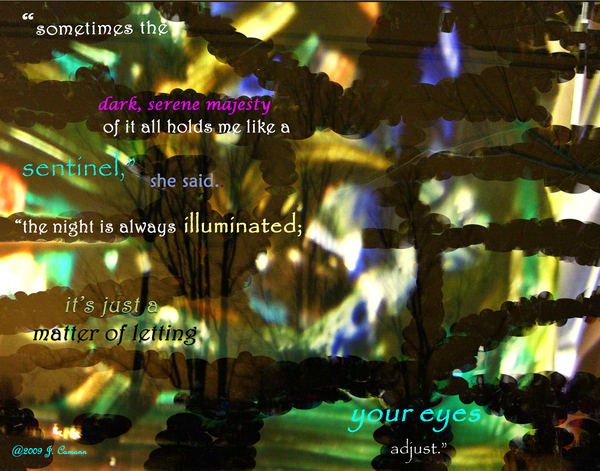 dark and serene 11 x 14 by Chromatic Verse