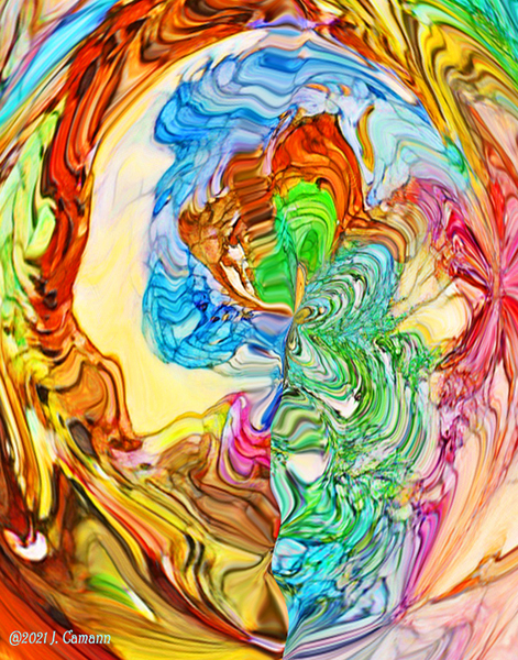 trajectory 11 x 14 by Chromatic Verse