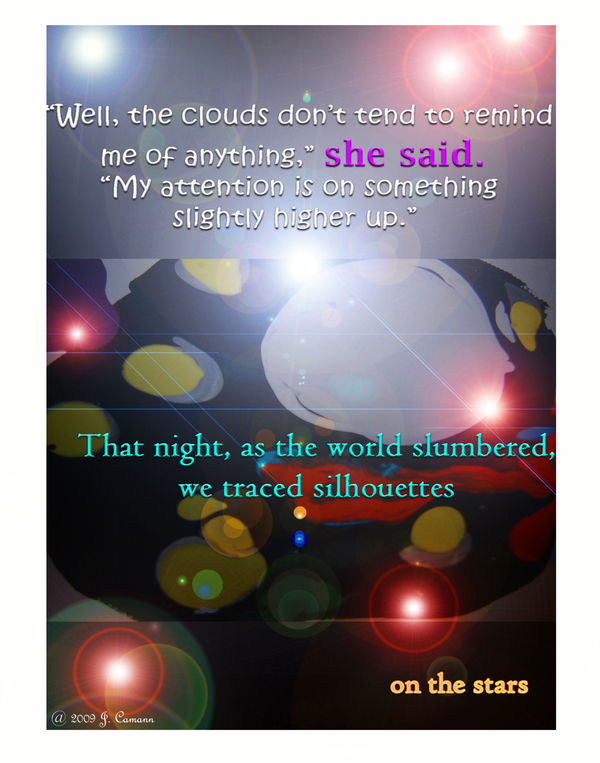 on the stars 11 x 14 by Chromatic Verse