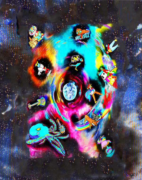 Our Own Universe Tunic front by Chromatic Verse