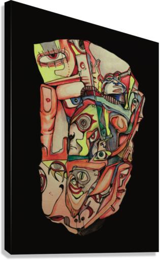 caos Canvas Print