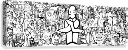 9.intro Canvas Print