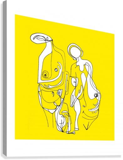 d 1 Canvas Print
