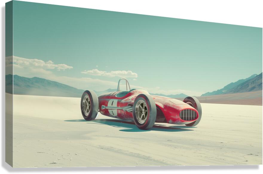 Race Machine Canvas Print