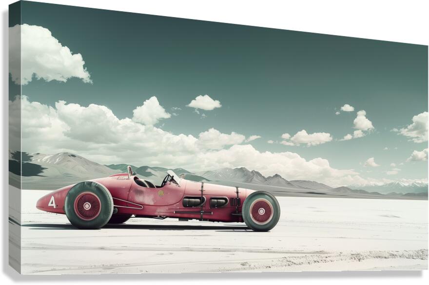 Number Four  Canvas Print