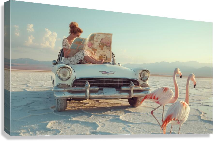 Next Destination  Canvas Print