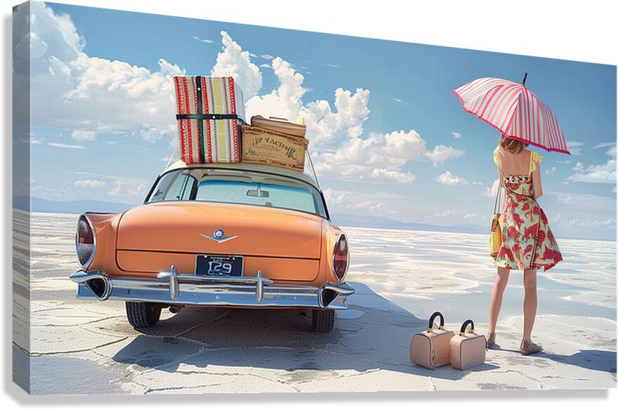 Trip Ahead  Canvas Print