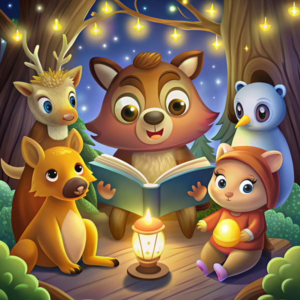 Enchanted Forest Storytime Print