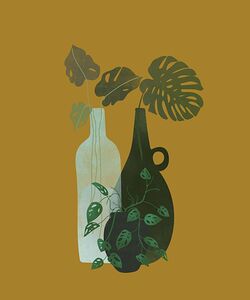 Boho Greenery Wall Art – Absoluut Plant Lover