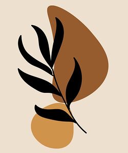 Flora boho wall art design 