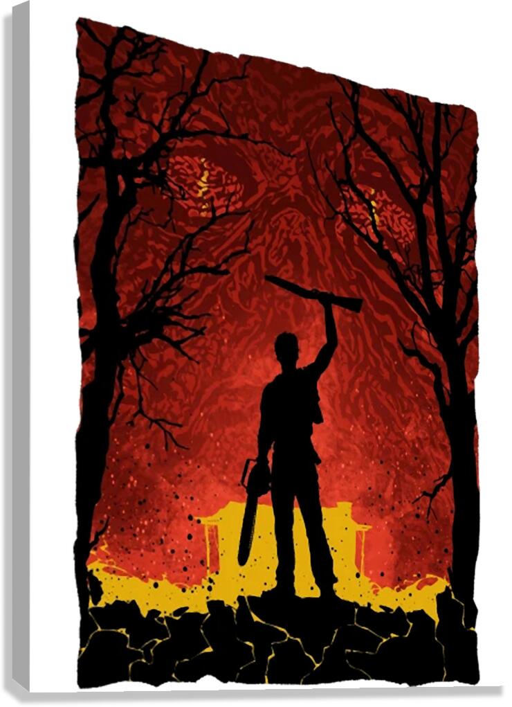 evil dead 10 Canvas Print