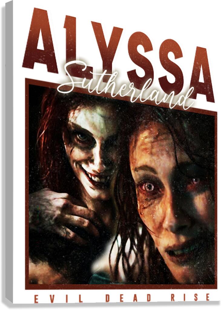 evil dead 30 Canvas Print