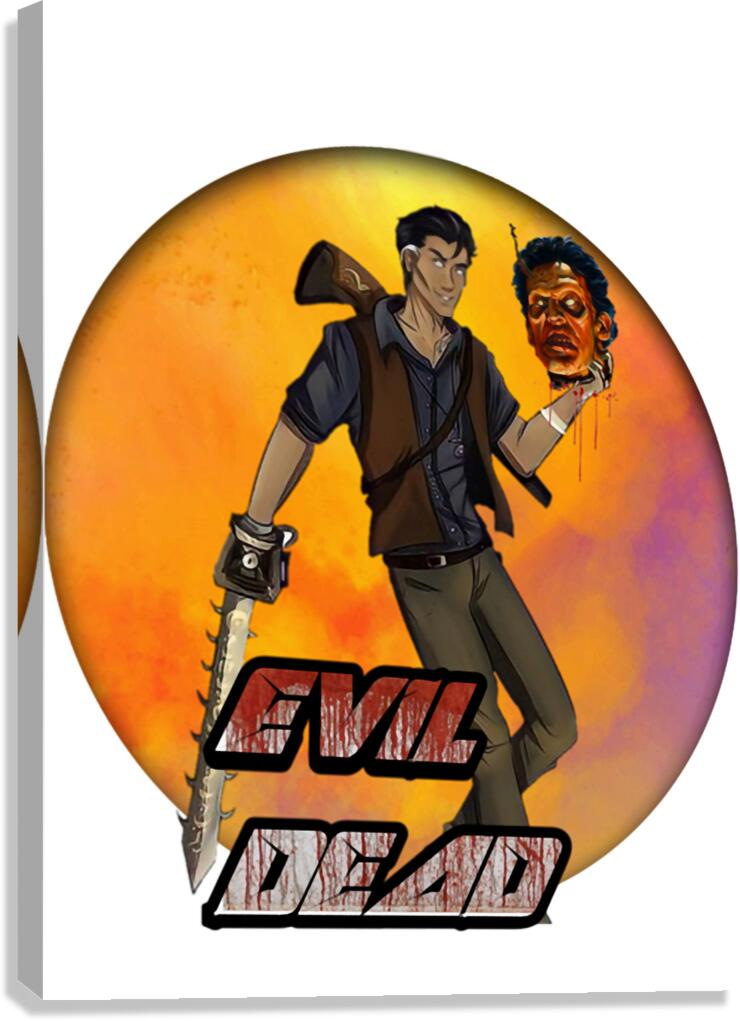 evil dead 11 Canvas Print
