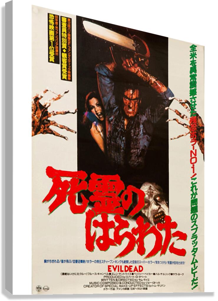 evil dead 18 Canvas Print