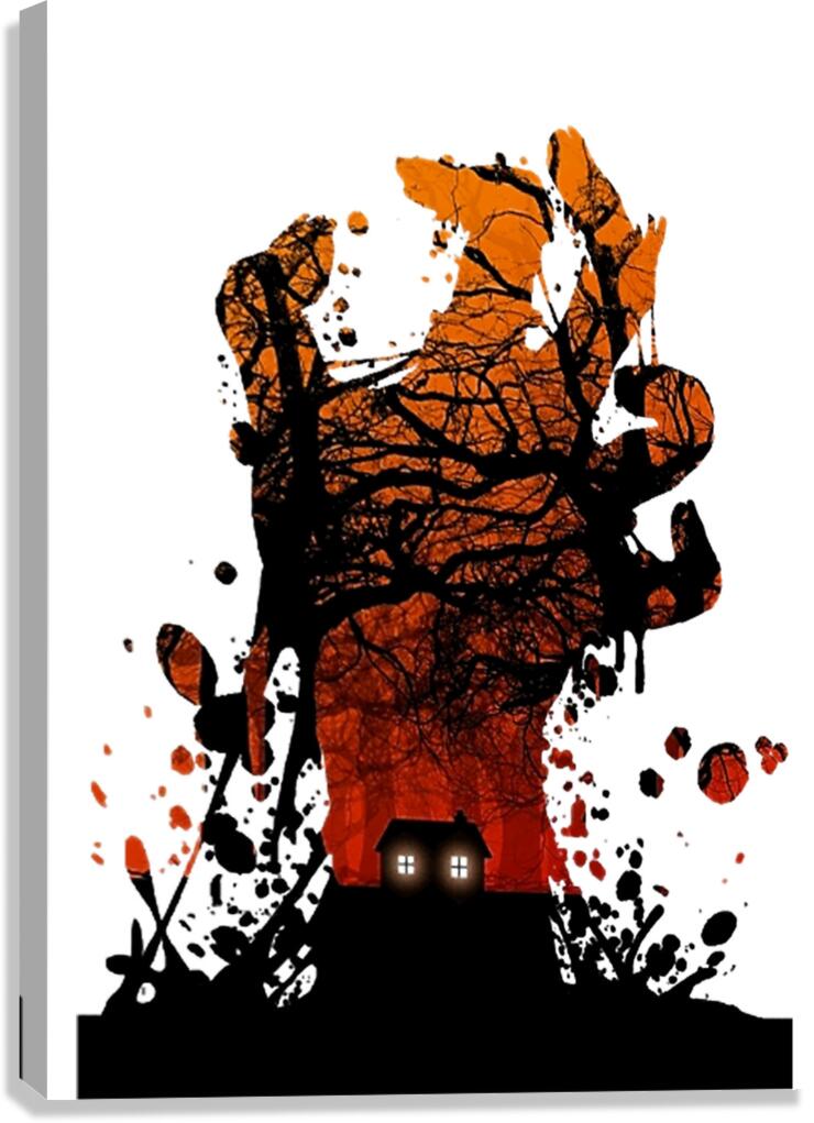 evil dead 30 Canvas Print
