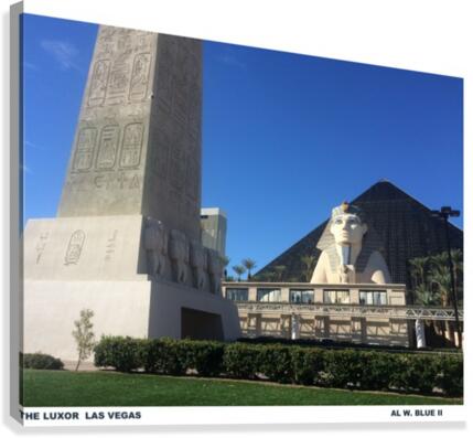 The Luxor Canvas Print