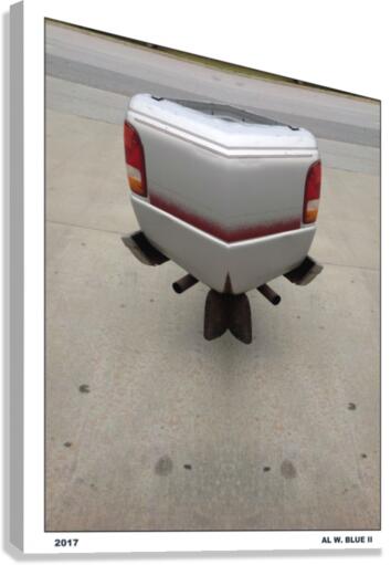 Future Truck Canvas Print