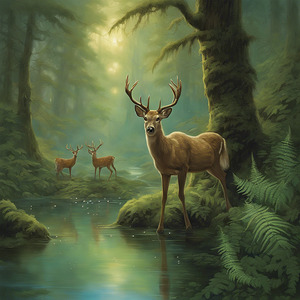 Twilight Symphony: A Journey Through Natures Canvas 1