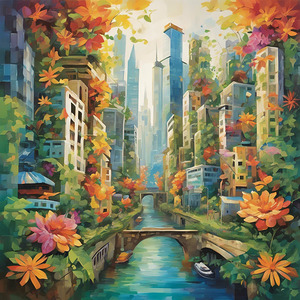 Twilight Symphony: A Journey Through Natures Canvas 5