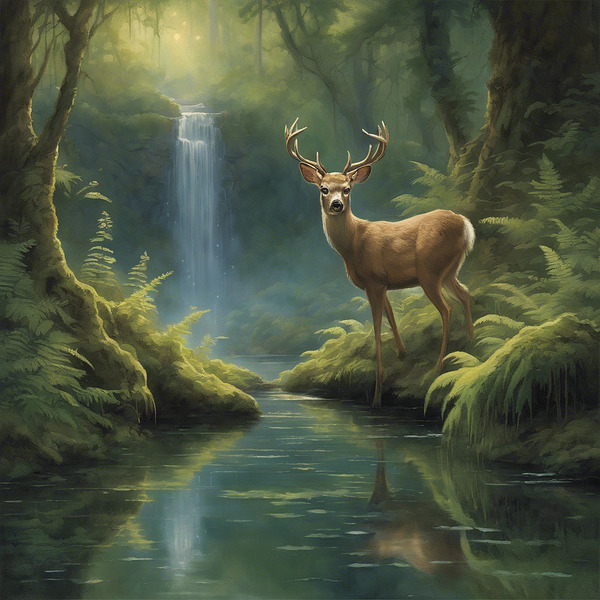 Twilight Symphony: A Journey Through Natures Canvas 3 Print