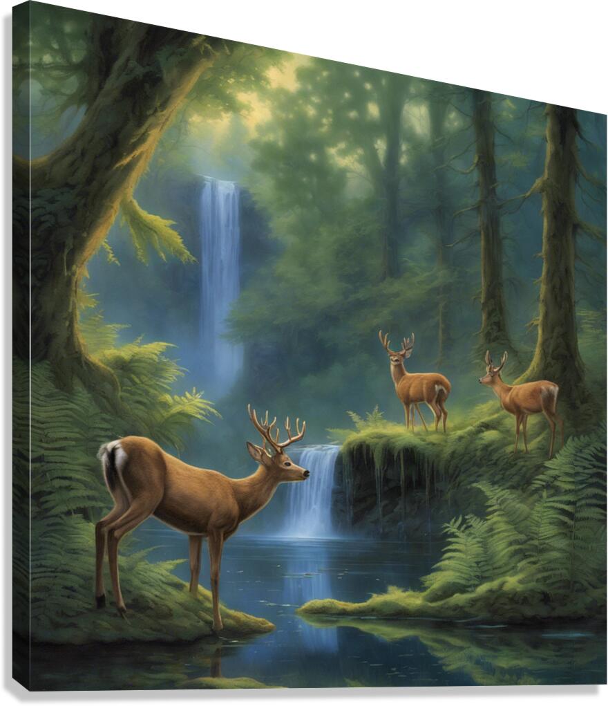 Twilight Symphony: A Journey Through Natures Canvas 6 Canvas Print