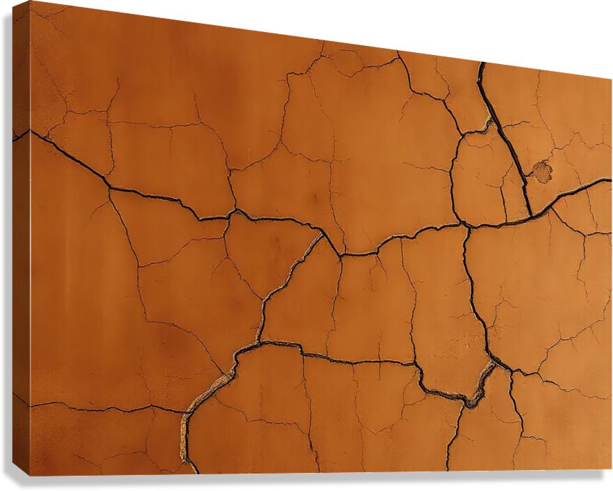 a weathered rustic texture 1 Canvas Print