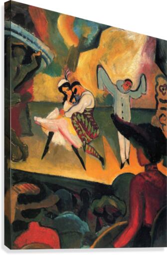 Russian ballet Canvas Print