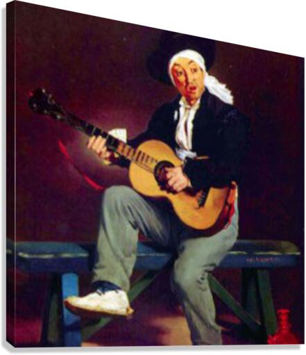 Spanish singer Canvas Print