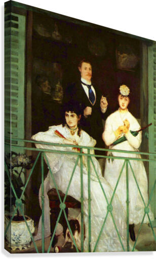The Balcony Canvas Print