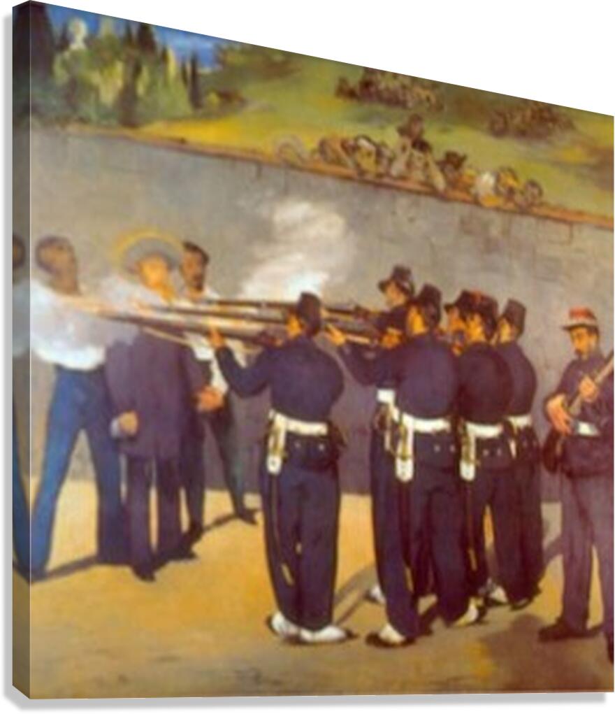 Execution Canvas Print