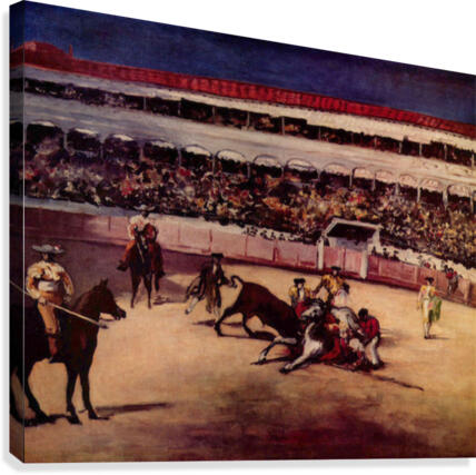 Bullfight Canvas Print