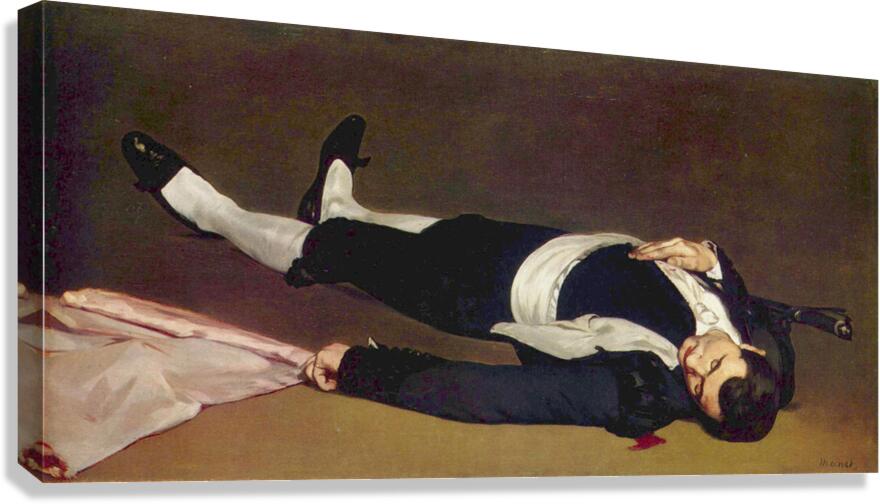 Dead Torero Canvas Print