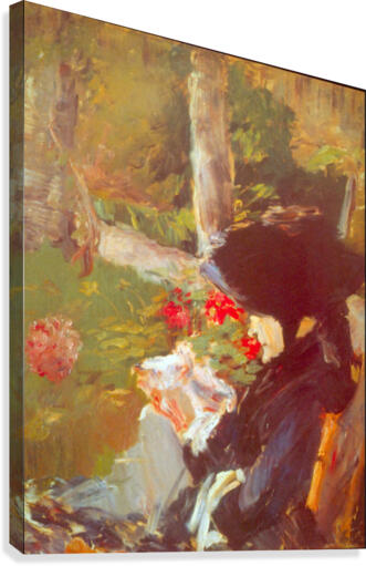 Manets Mother Canvas Print