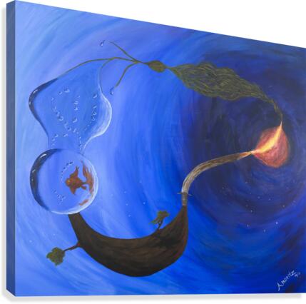 Element Harmony Canvas Print