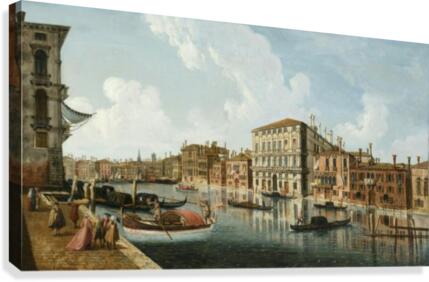 Grand Canal in Venice  Canvas Print
