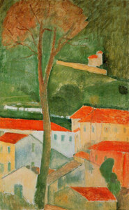 Modigliani - Landscape -2- Print
