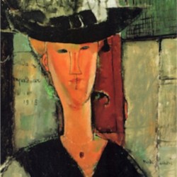 Modigliani - Madame Pompadour Print