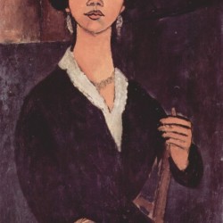 Modigliani - Portrait of a sitting woman