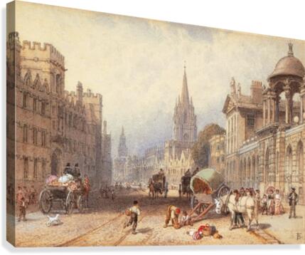 High Oxford Canvas Print