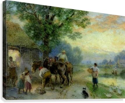 The Smithy Canvas Print
