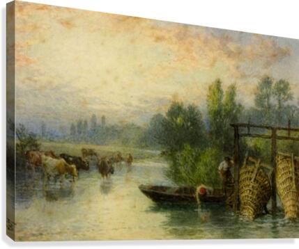 Eel Bucks Canvas Print