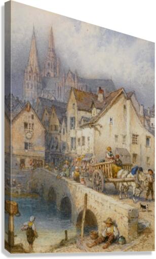 Chartres Canvas Print