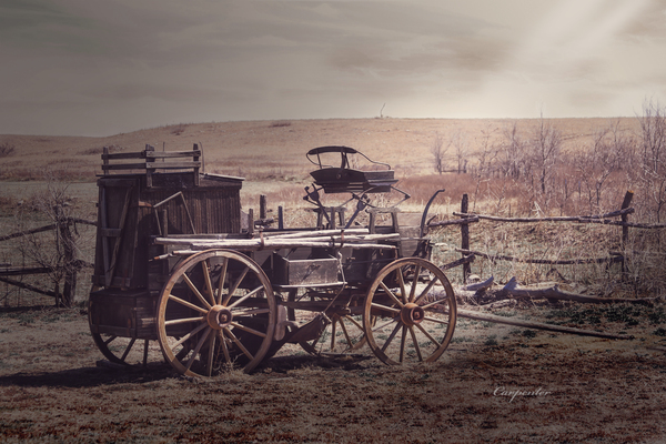 Cowboy Chuckwagon Print