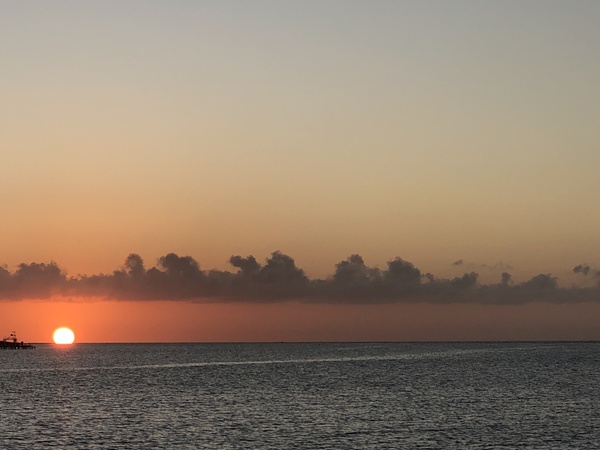 Roatan sunset Print