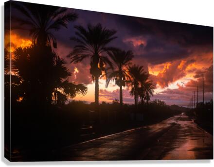 cavecreeksunset 16 Canvas Print
