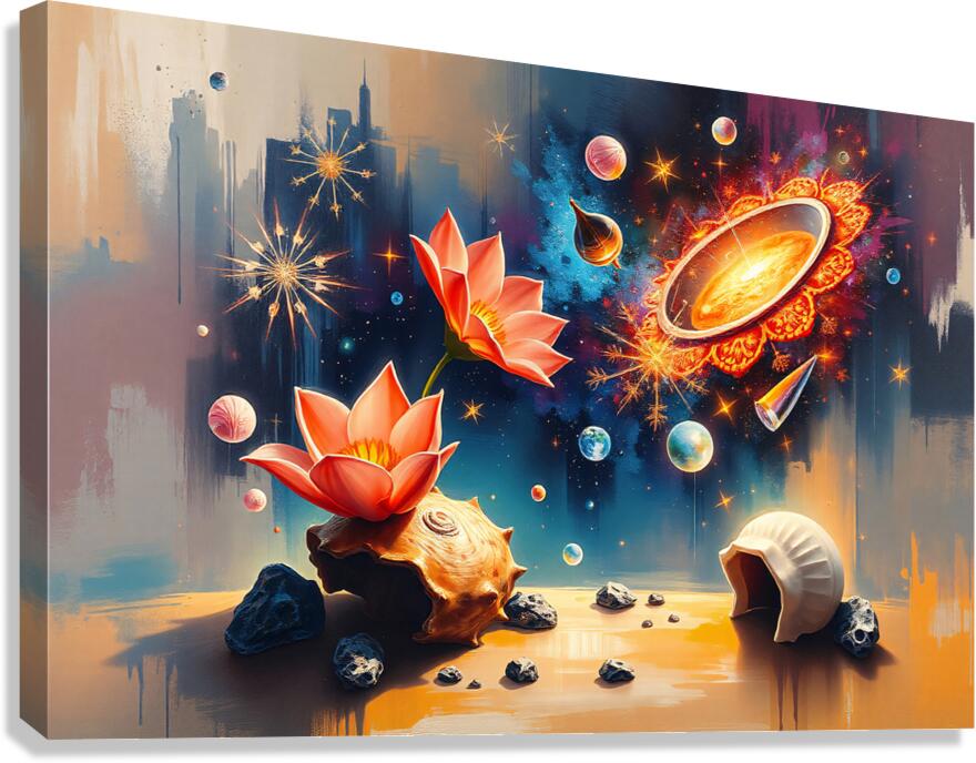 Celestial Horizon Canvas Print