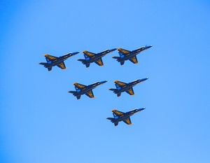 Blue Angels Over Long Island 