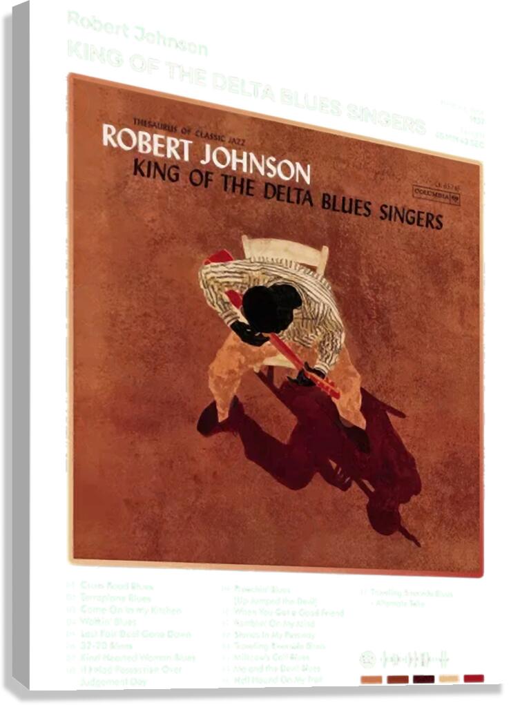 Robert Johnson 7 Canvas Print