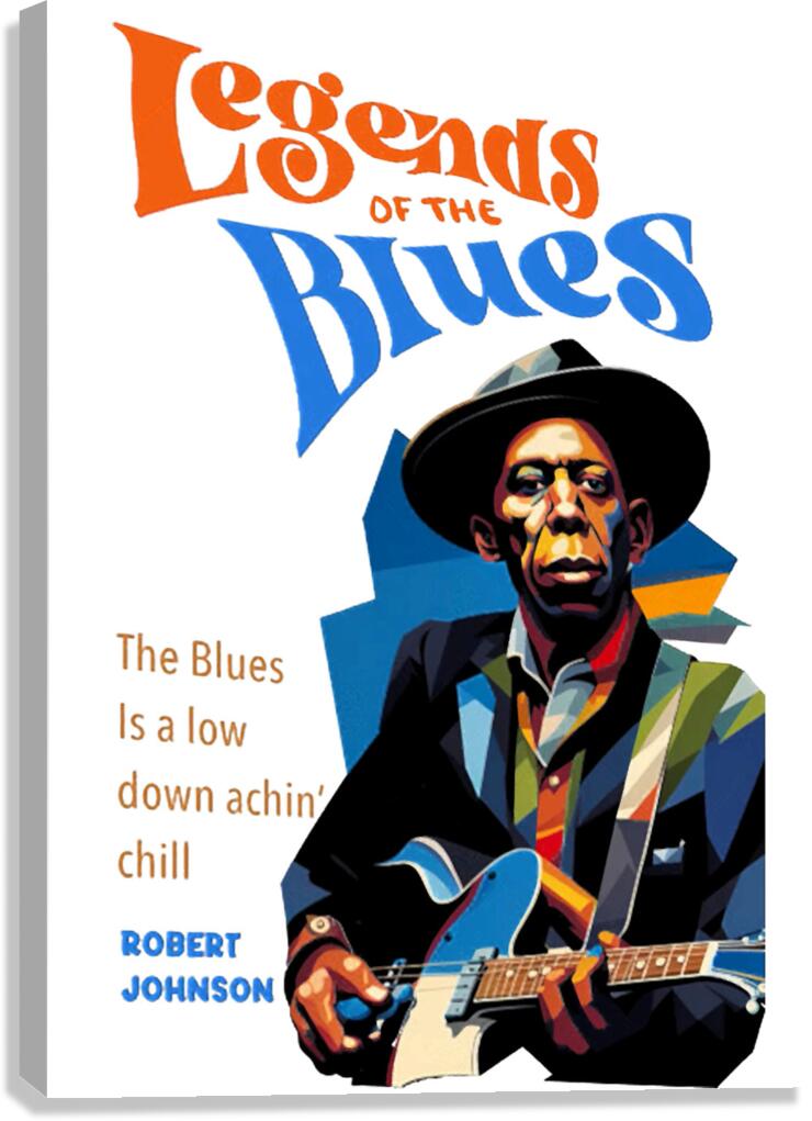 Robert Johnson 16 Canvas Print